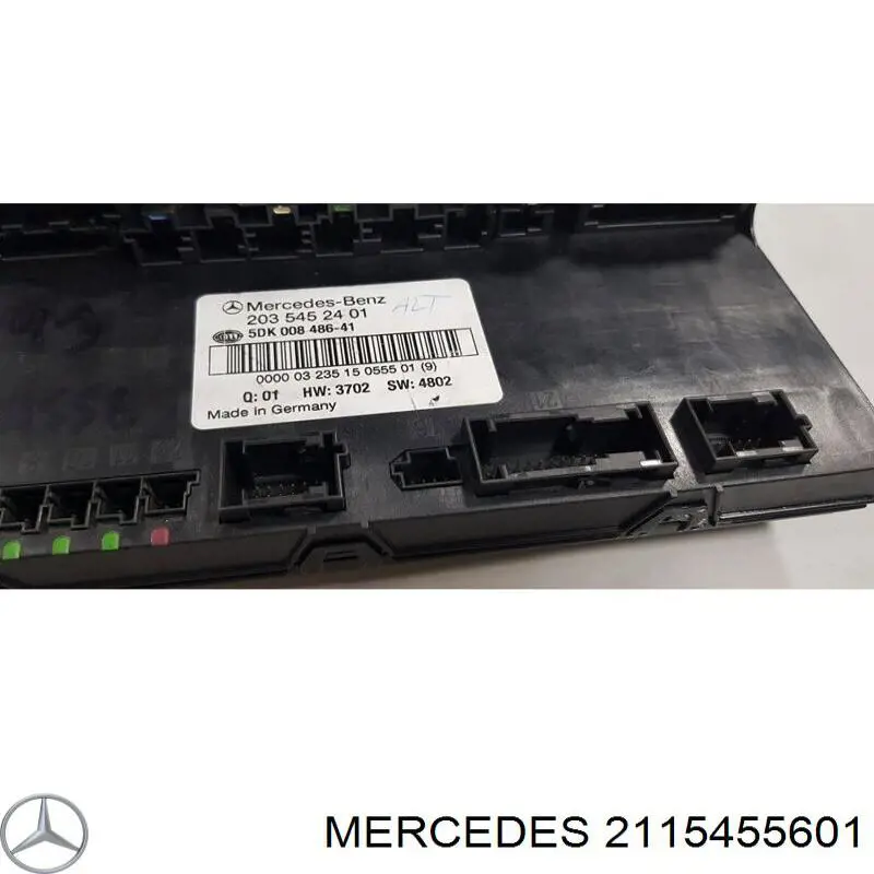 A2115459401 Mercedes Unidade de controlo de sinais SAM