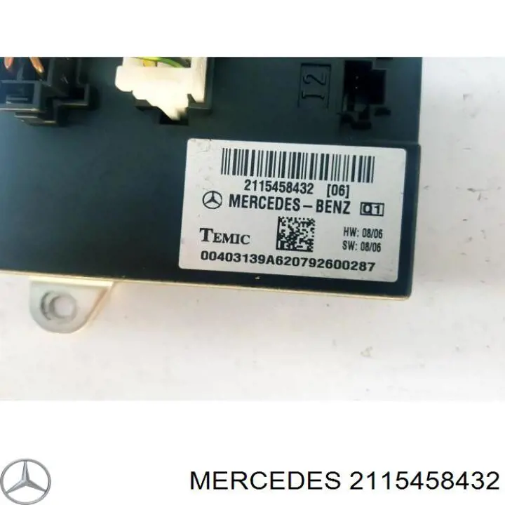 2115458432 Mercedes Unidade de controlo de sinais SAM