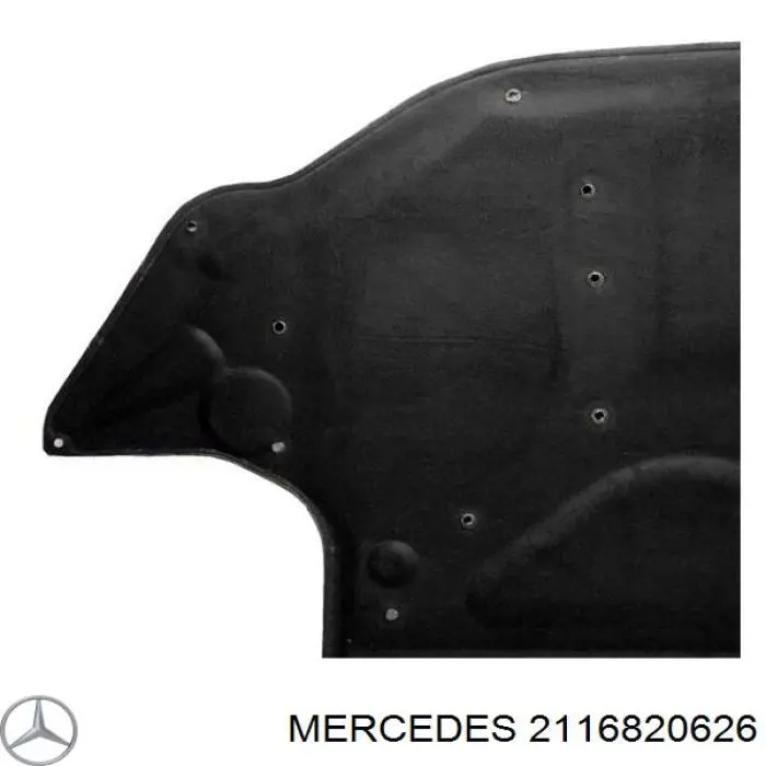 Isolamento de ruído da capota Mercedes A2116820626 preço, a partir de 60,98 USD