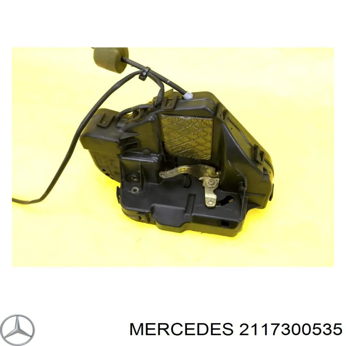 2117300535 Mercedes Fecho da porta traseira esquerda