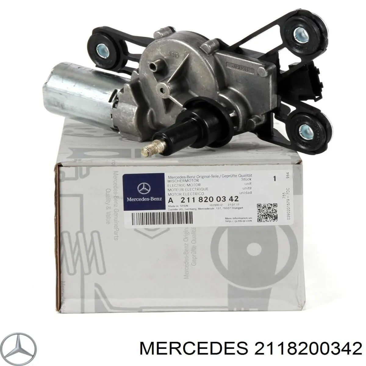 Motor de limpador pára-brisas do pára-brisas Mercedes 2118200342 preço, a partir de 80,94 USD