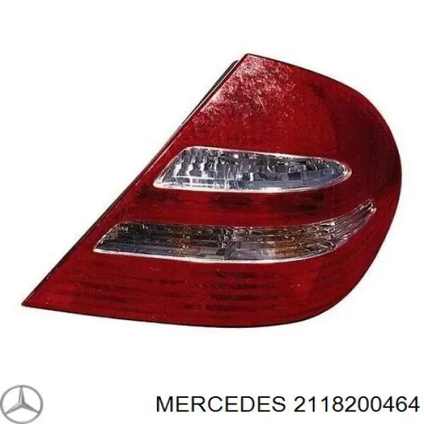 2118200464 Mercedes Lanterna traseira direita