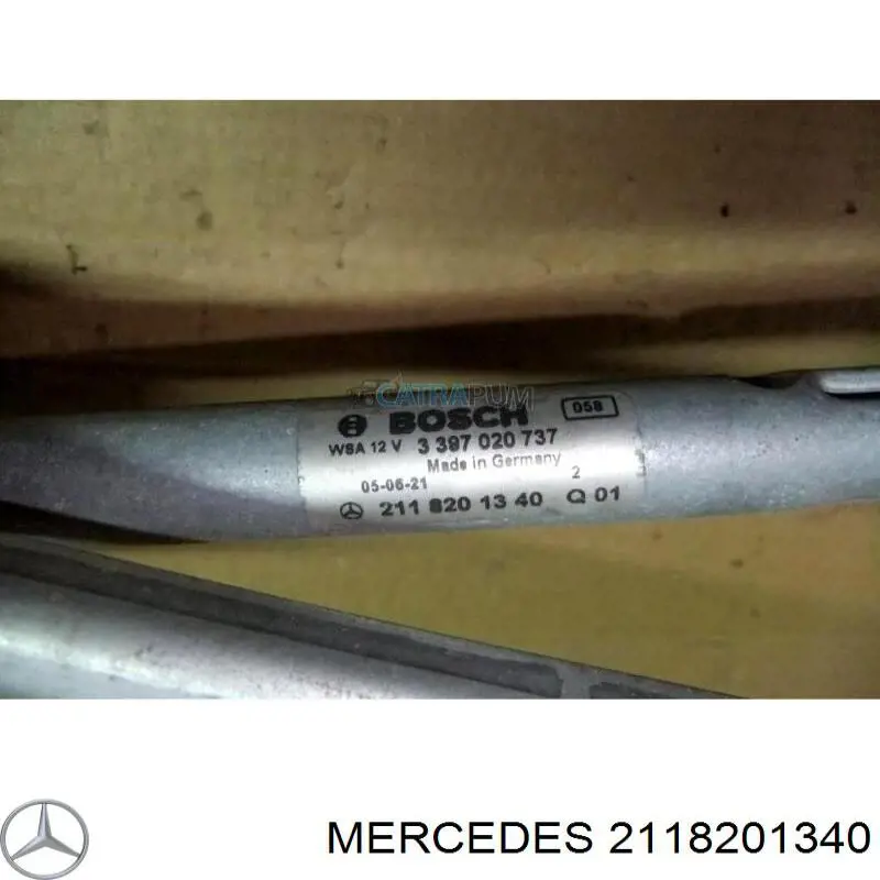 Trapézio de limpador pára-brisas Mercedes 2118201340 preço, a partir de 80,02 USD