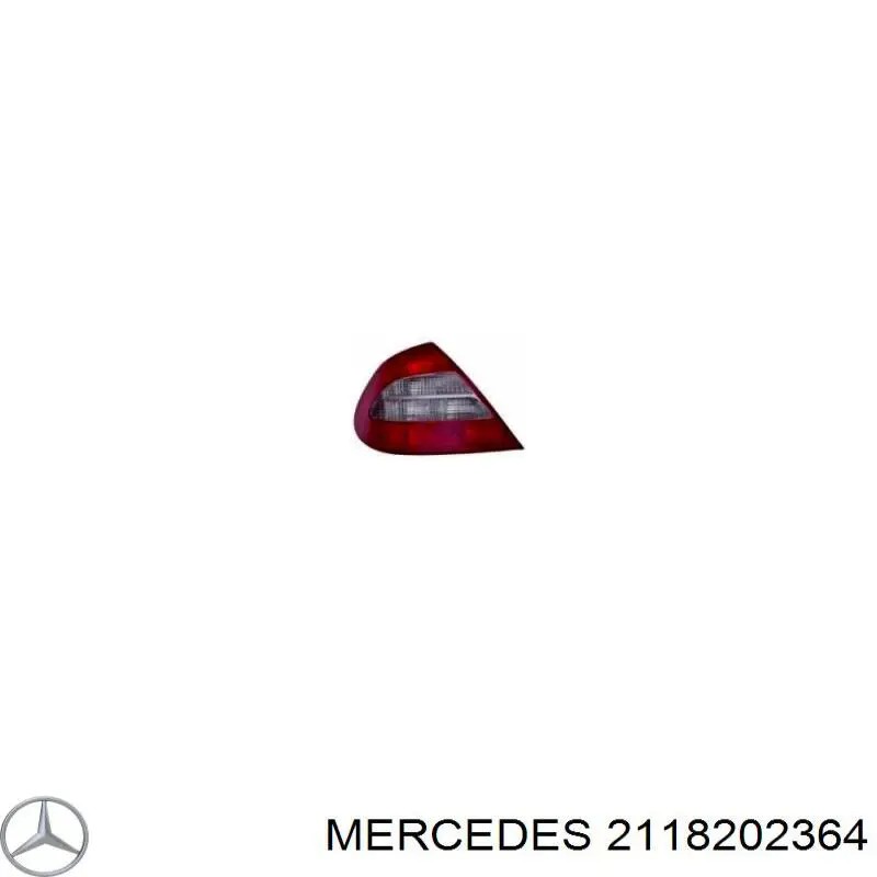 Lanterna traseira esquerda externa Mercedes 2118202364 preço, a partir de 48,18 USD