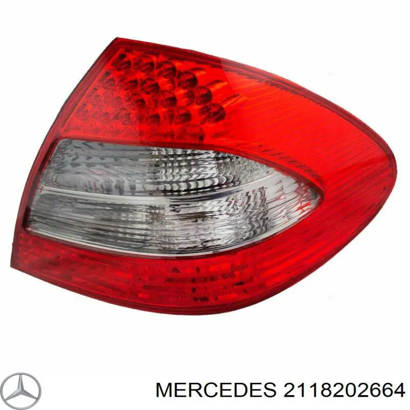 Lanterna traseira direita Mercedes 2118202664 preço, a partir de 224,31 USD