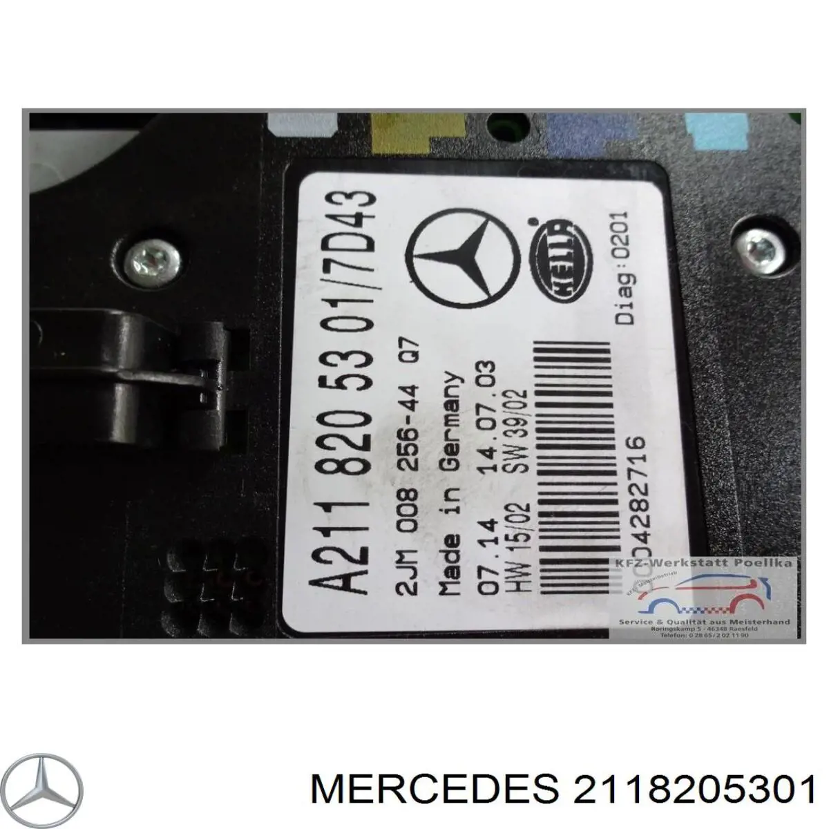  2118205301 Mercedes