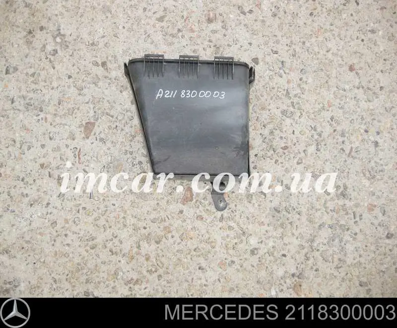 2118300003 Mercedes Carcaça de filtro de salão