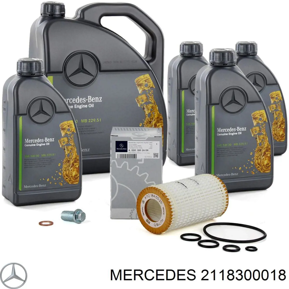 2118300018 Mercedes Filtro de salão