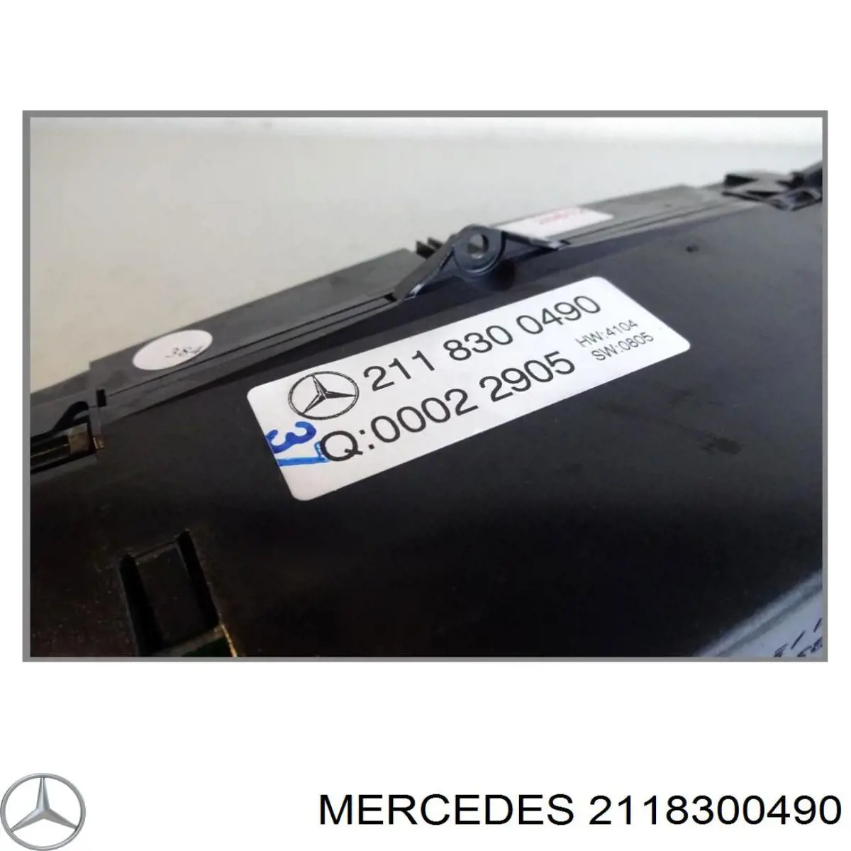 Unidade de controlo dos modos de aquecimento/condicionamento Mercedes 2118300490 preço, a partir de 68,10 USD