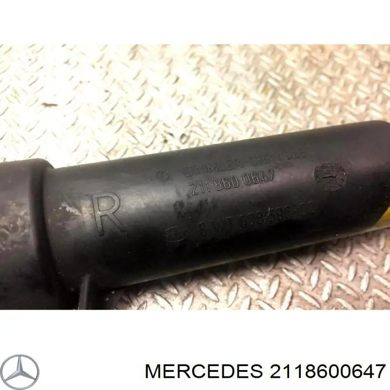 Compre 2118600647 Mercedes Injetor de fluido para lavador da luz dianteira direita