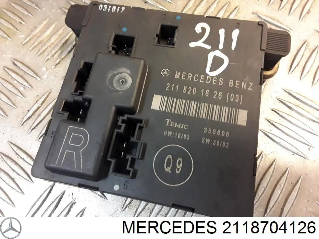 Módulo de conforto da porta traseira Mercedes 2118704126 preço, a partir de 35,75 USD