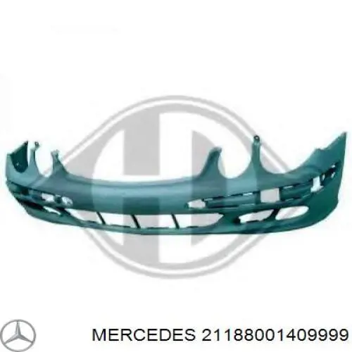 Compre 21188001409999 Mercedes Pára-choque dianteiro