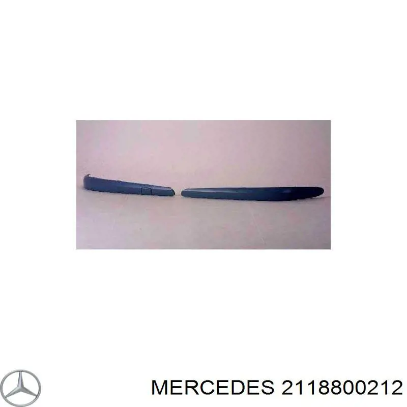 Compre 2118800212 Mercedes Moldura direita do pára-choque dianteiro