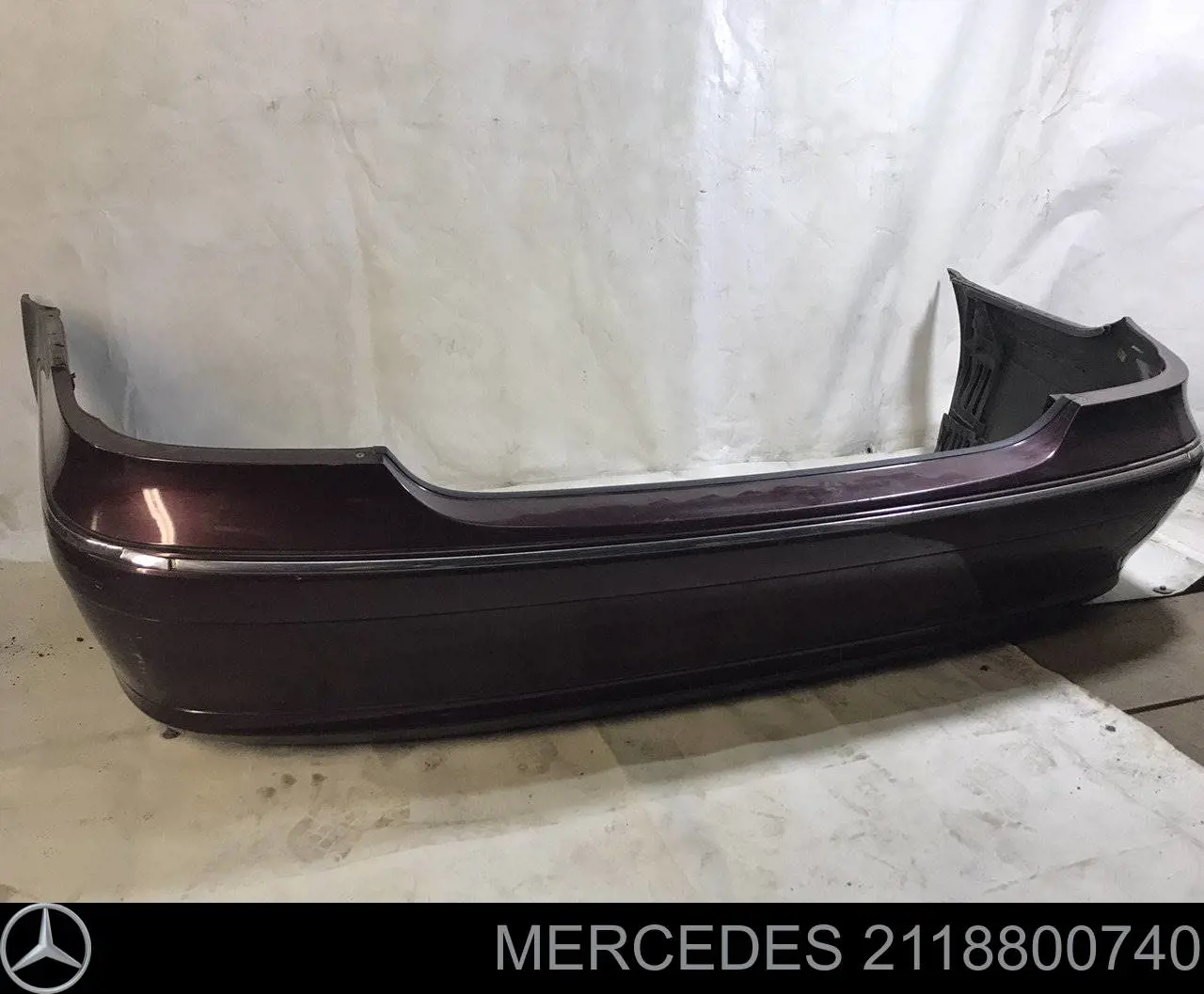 2118800740 Mercedes Pára-choque traseiro
