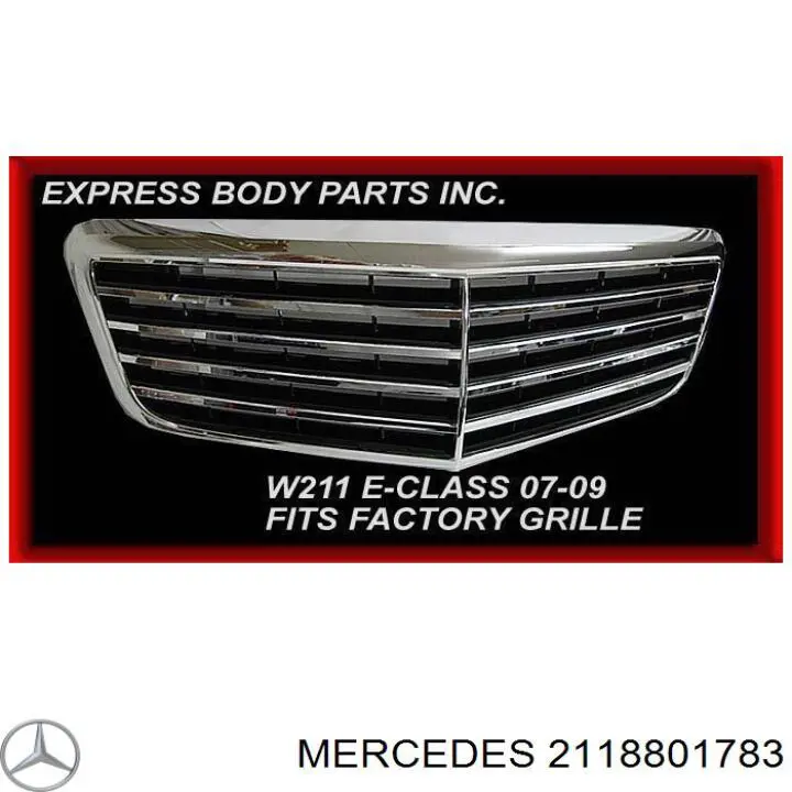 Grelha do radiador Mercedes 2118801783 preço, a partir de 118,14 USD