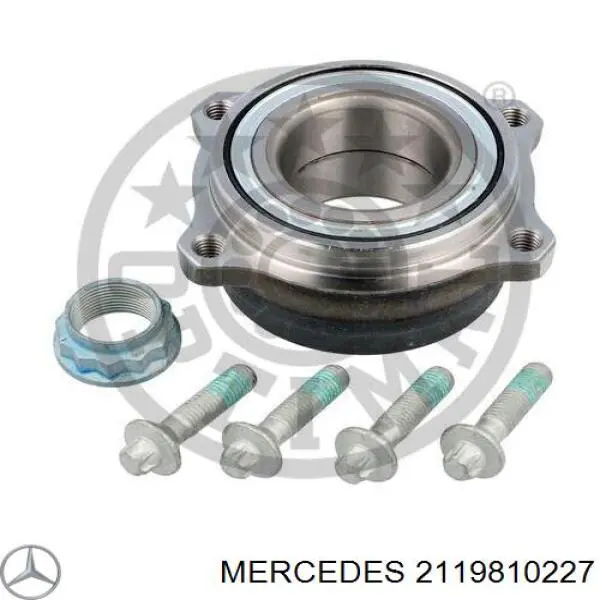 Rolamento de cubo traseiro Mercedes 2119810227 preço, a partir de 50,54 USD