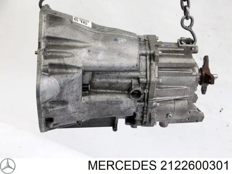 A2122600501 Mercedes Caixa de Mudança montada (caixa mecânica de velocidades)