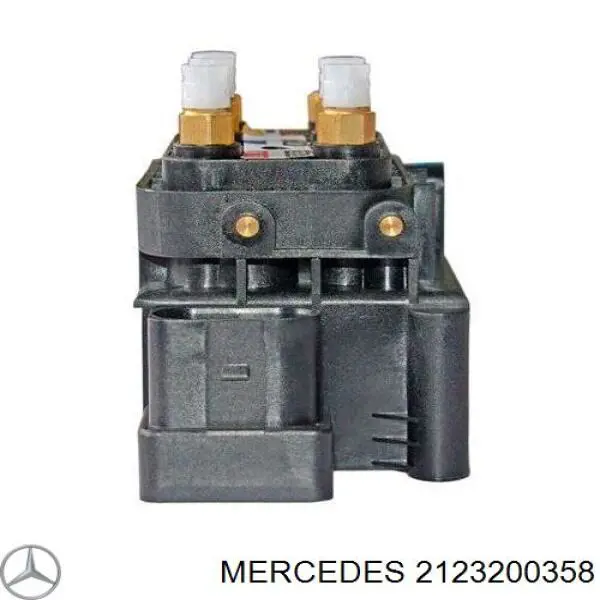 Compre A2513200358 Mercedes Unidade de válvulas de suspensão regulada