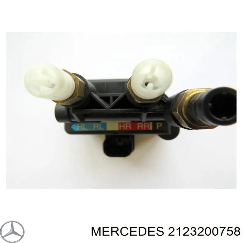 Unidade de válvulas de suspensão regulada Mercedes 2123200758 preço, a partir de 66,40 USD