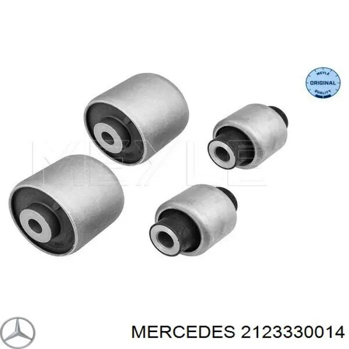 Bloco silencioso dianteiro do braço oscilante superior Mercedes 2123330014 preço, a partir de 22,38 USD
