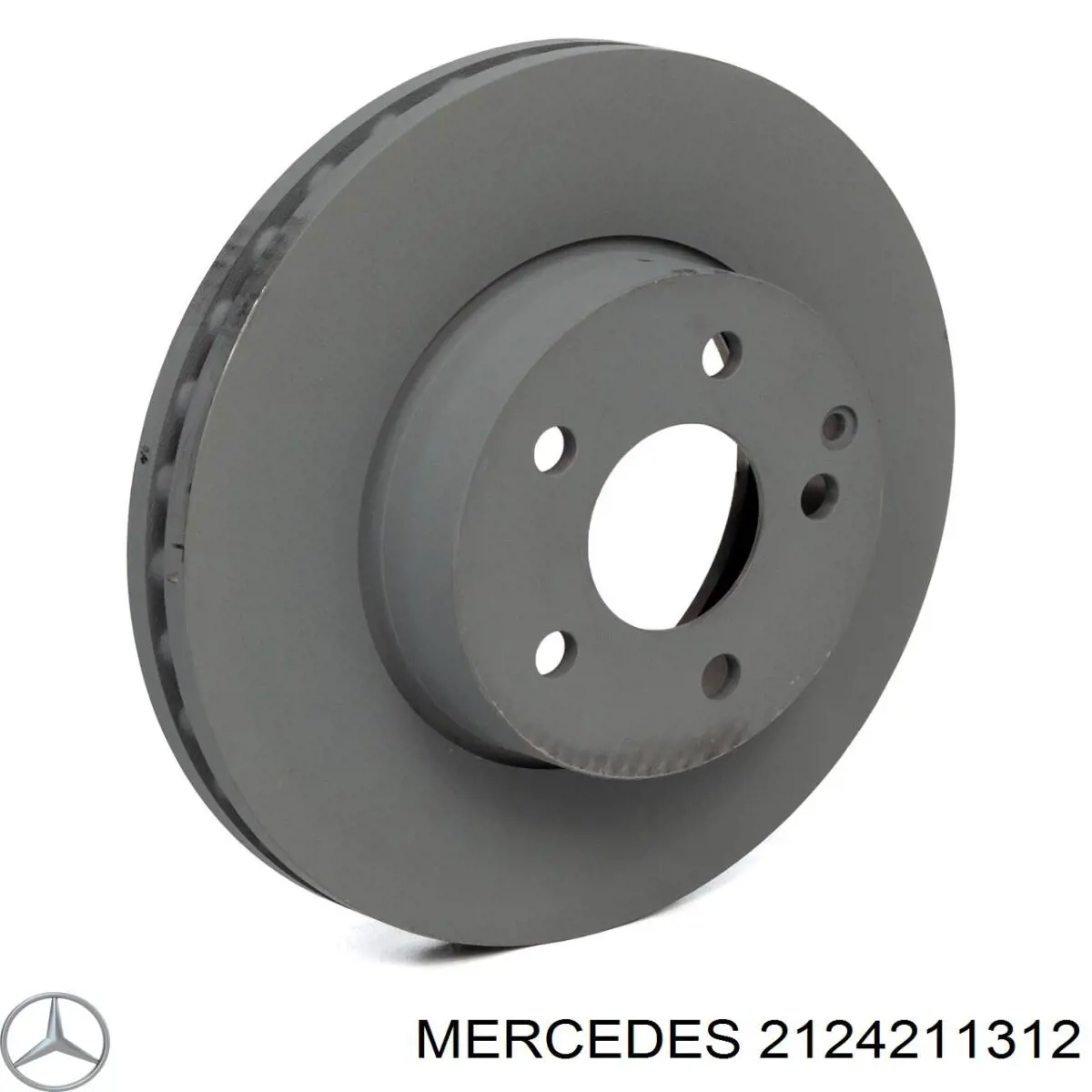 2124211312 Mercedes Disco do freio dianteiro