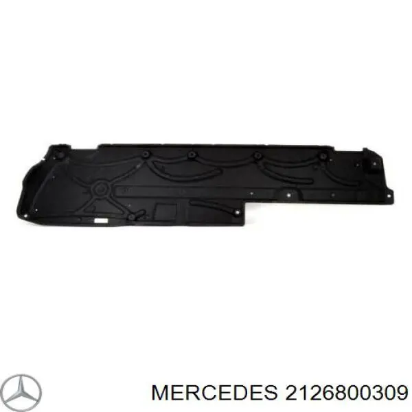 A2126100608 Mercedes Proteção de fundo esquerda