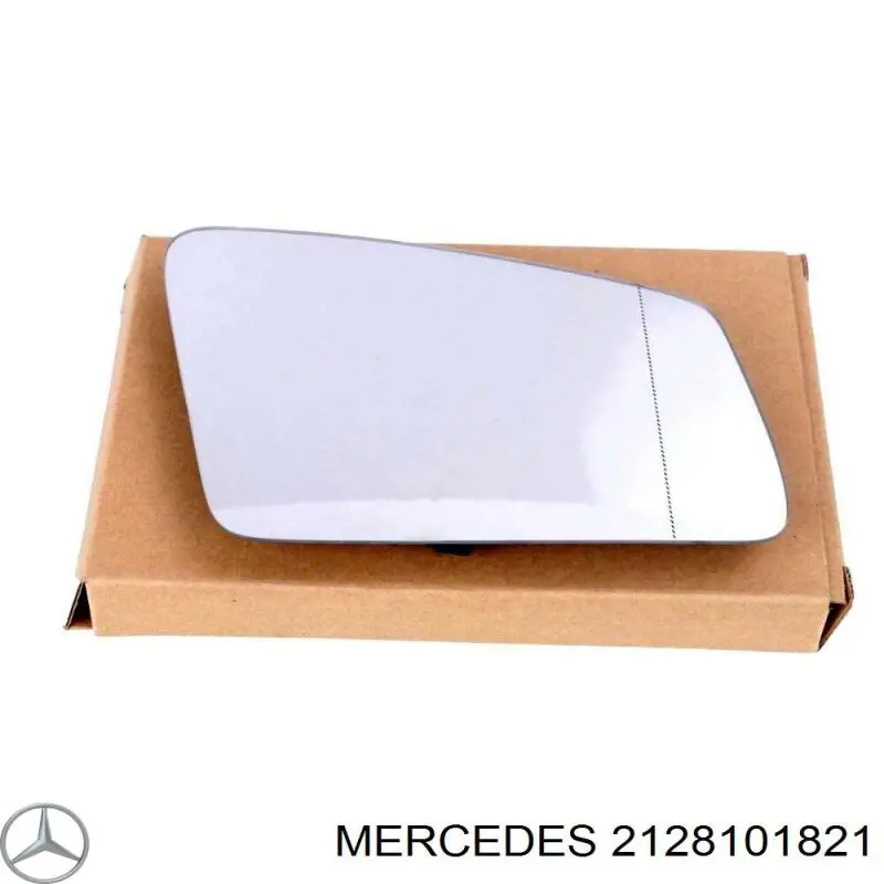 Elemento espelhado do espelho de retrovisão esquerdo Mercedes A2128100321 preço, a partir de 643,69 USD