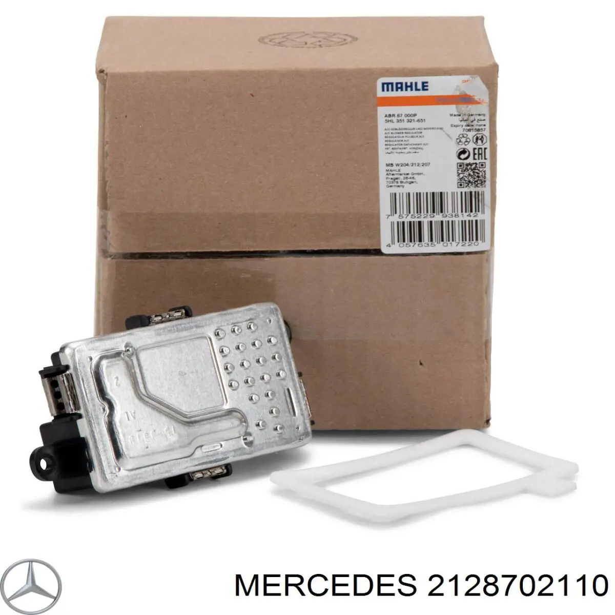 Resistor (resistência) de ventilador de forno (de aquecedor de salão) Mercedes 2128702110 preço, a partir de 59,70 USD