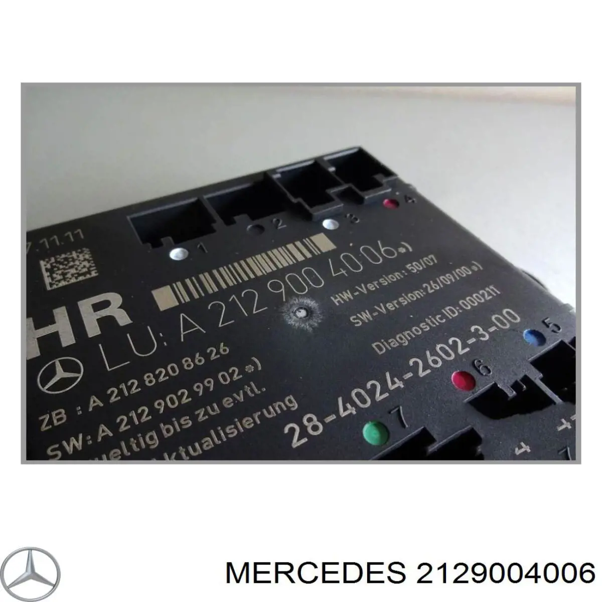 2129004006 Mercedes Unidade de conforto