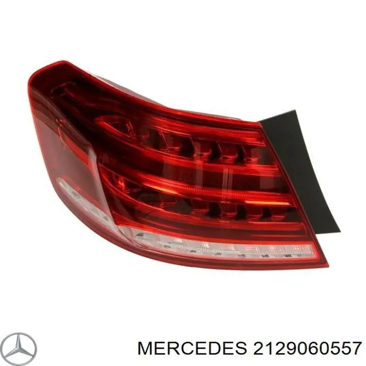 A2129060557 Mercedes Lanterna traseira esquerda externa