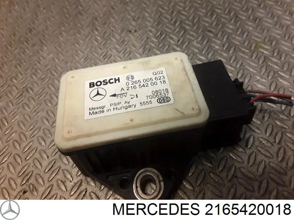 2165420018 Mercedes Sensor de aceleração transversal (ESP)