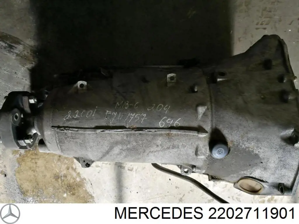 A2202711901 Mercedes Caixa Automática de Mudança montada
