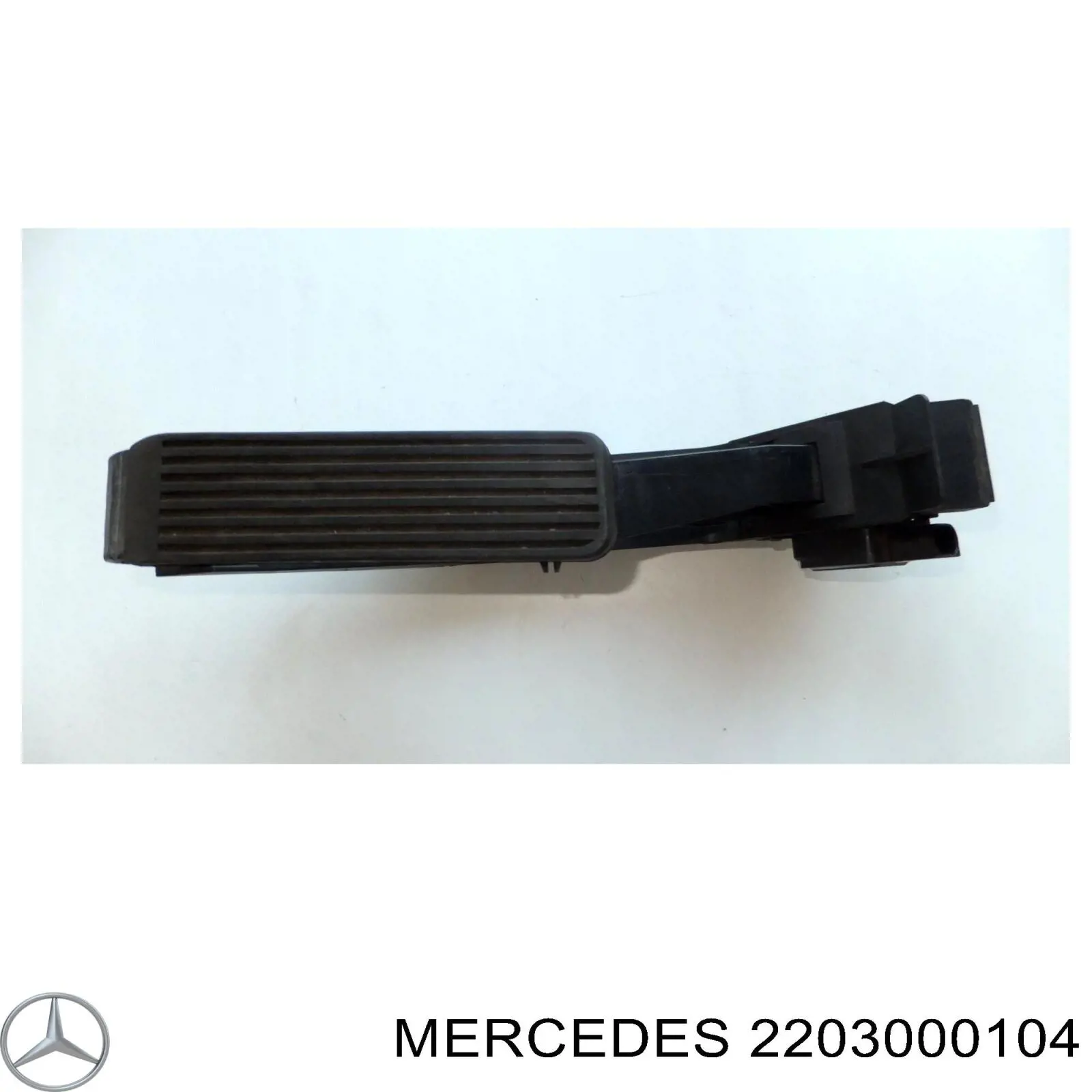 Compre 2203000104 Mercedes Pedal de gás (de acelerador)