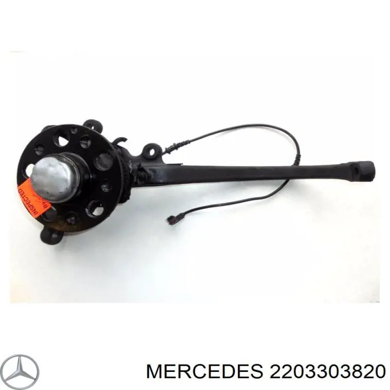 A2203303820 Mercedes Pino moente (extremidade do eixo) dianteiro direito