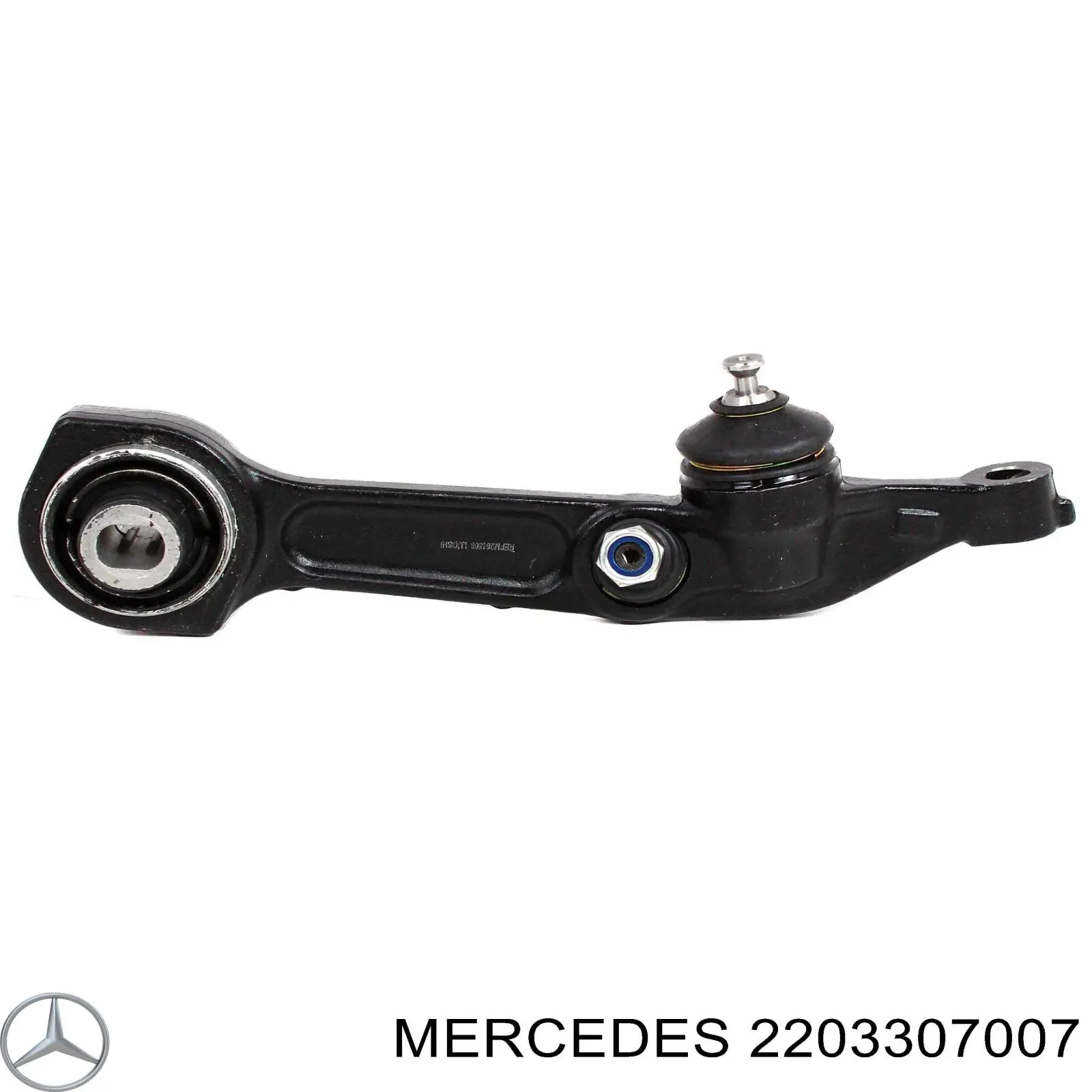 2203307007 Mercedes Braço oscilante superior direito de suspensão dianteira