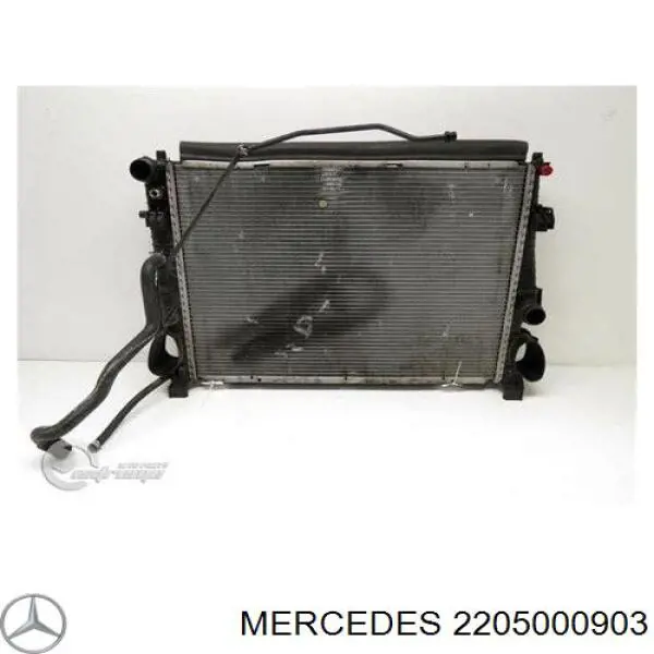 Radiador de esfriamento de motor Mercedes 2205000903 preço, a partir de 139,61 USD
