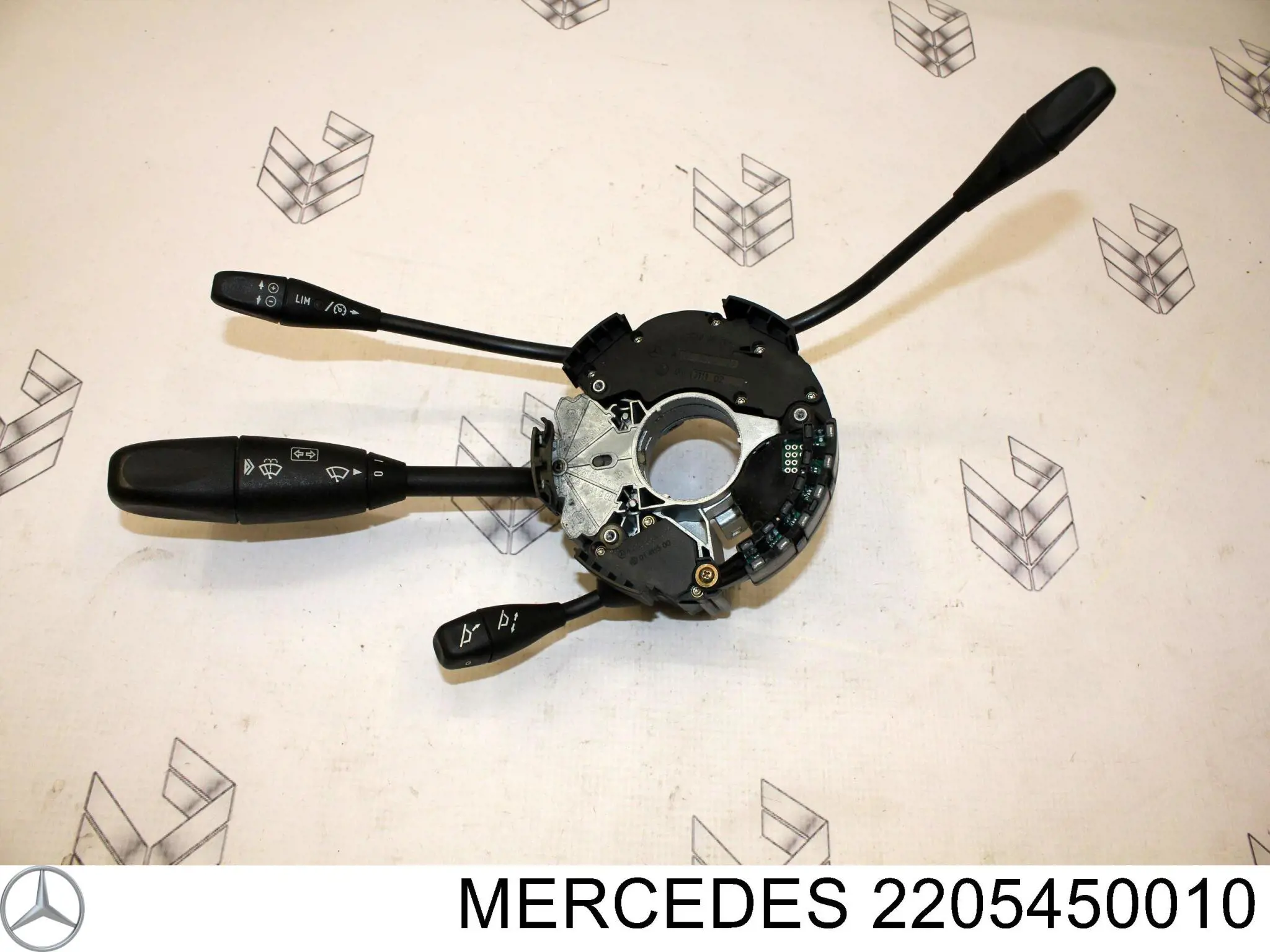 Compre 2205450010 Mercedes Comutador esquerdo instalado na coluna da direção