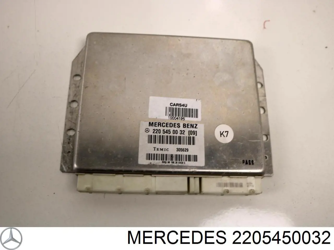 Unidade de controlo de suspensão pneumática Mercedes 2205453832 preço, a partir de 75,04 USD