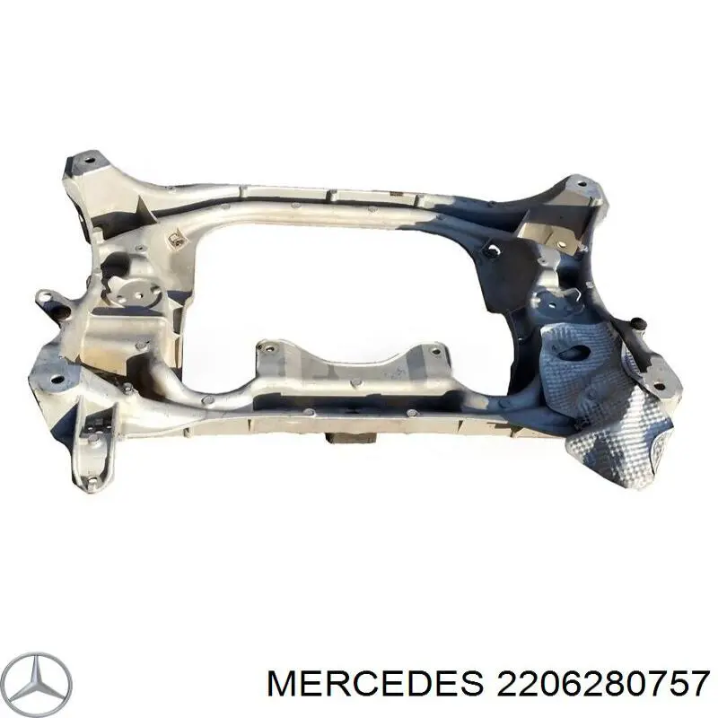 2156280057 Mercedes Viga de suspensão dianteira (plataforma veicular)