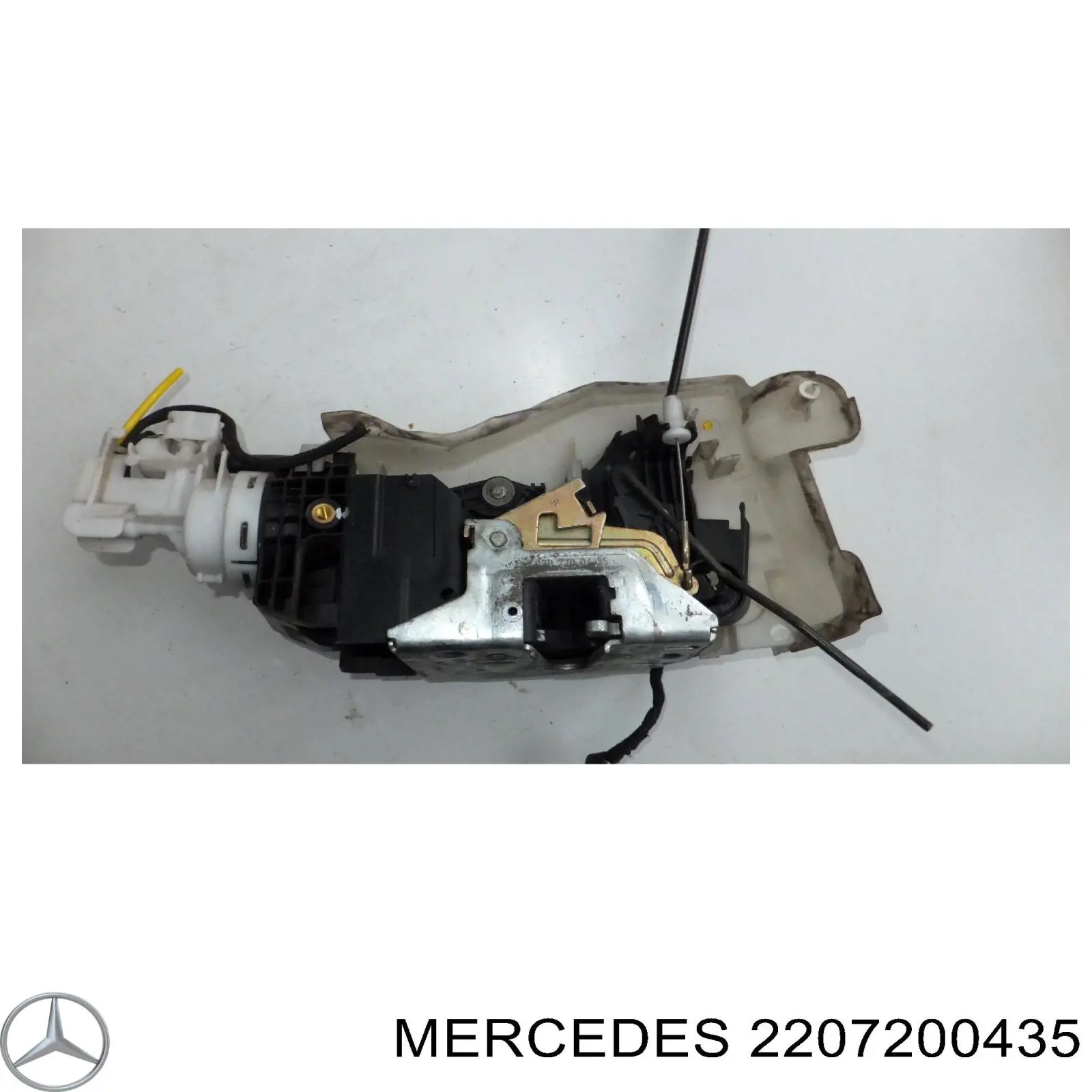 2207200435 Mercedes Fecho da porta dianteira direita