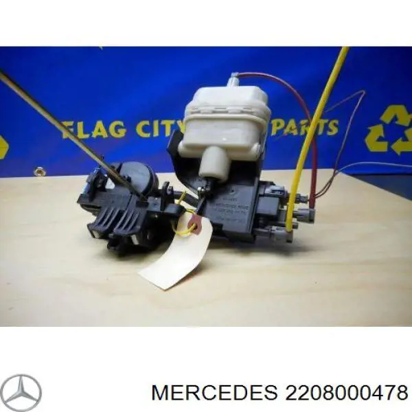 A2207500584 Mercedes Fecho de tampa de porta-malas (de 3ª/5ª porta traseira)