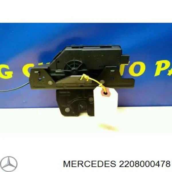 Fecho de tampa de porta-malas (de 3ª/5ª porta traseira) Mercedes 2207500584 preço, a partir de 223,44 USD