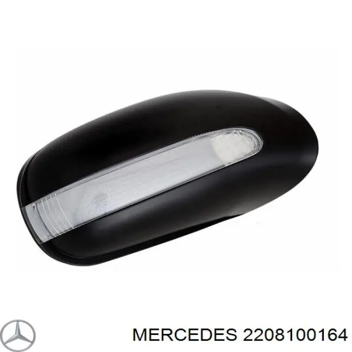 Compre 2208100164 Mercedes Placa sobreposta (tampa) do espelho de retrovisão esquerdo