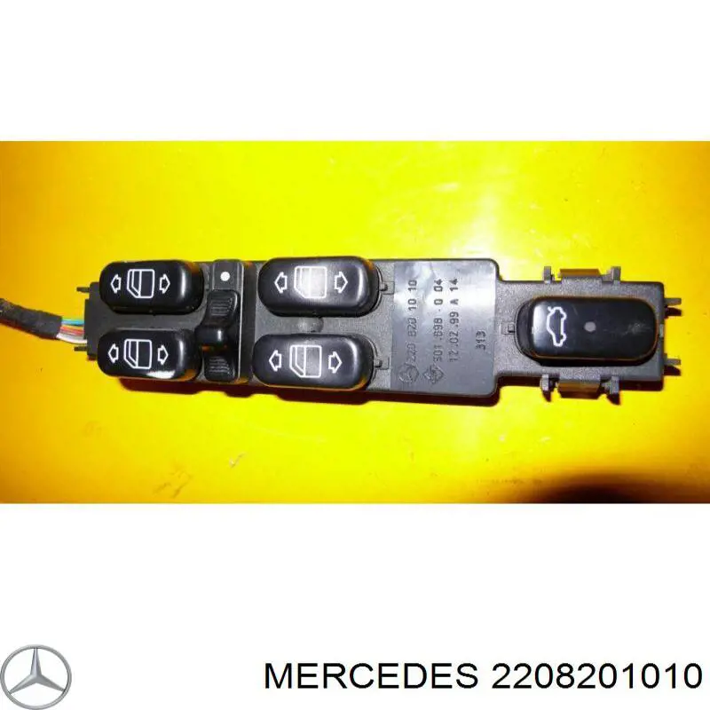 Unidade de botões dianteira esquerda de controlo de elevador de vidro Mercedes 2208201010 preço, a partir de 54,48 USD