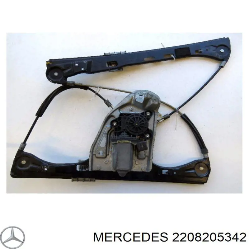 2208205342 Mercedes Motor de acionamento de vidro da porta dianteira esquerda