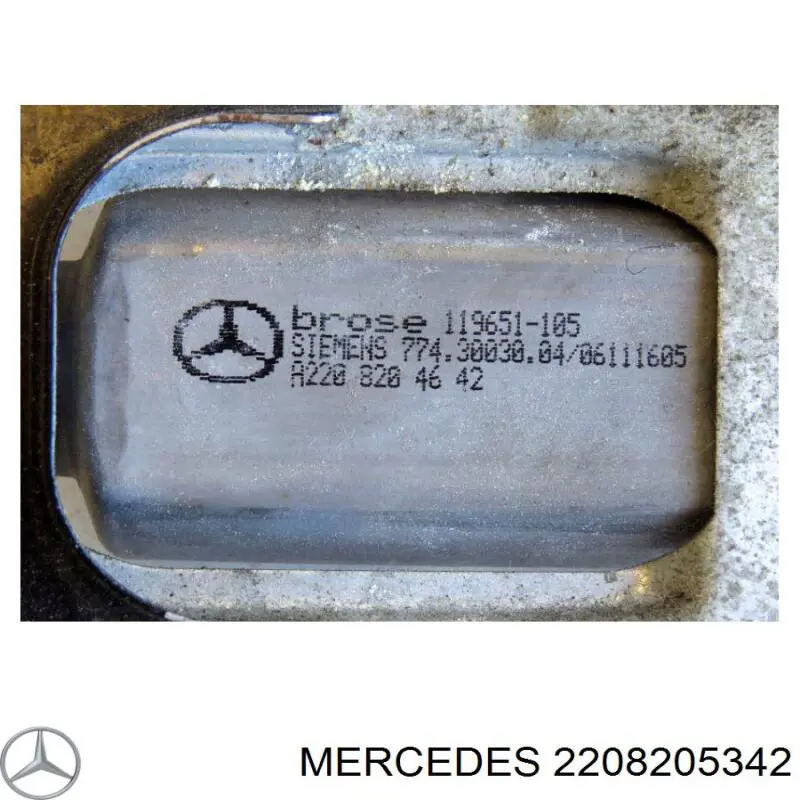 Motor de acionamento de vidro da porta dianteira esquerda Mercedes 2208205342 preço, a partir de 48,84 USD
