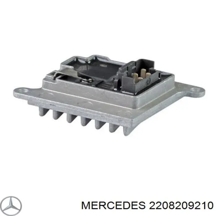 2208209210 Mercedes Resistor (resistência) de ventilador de forno (de aquecedor de salão)