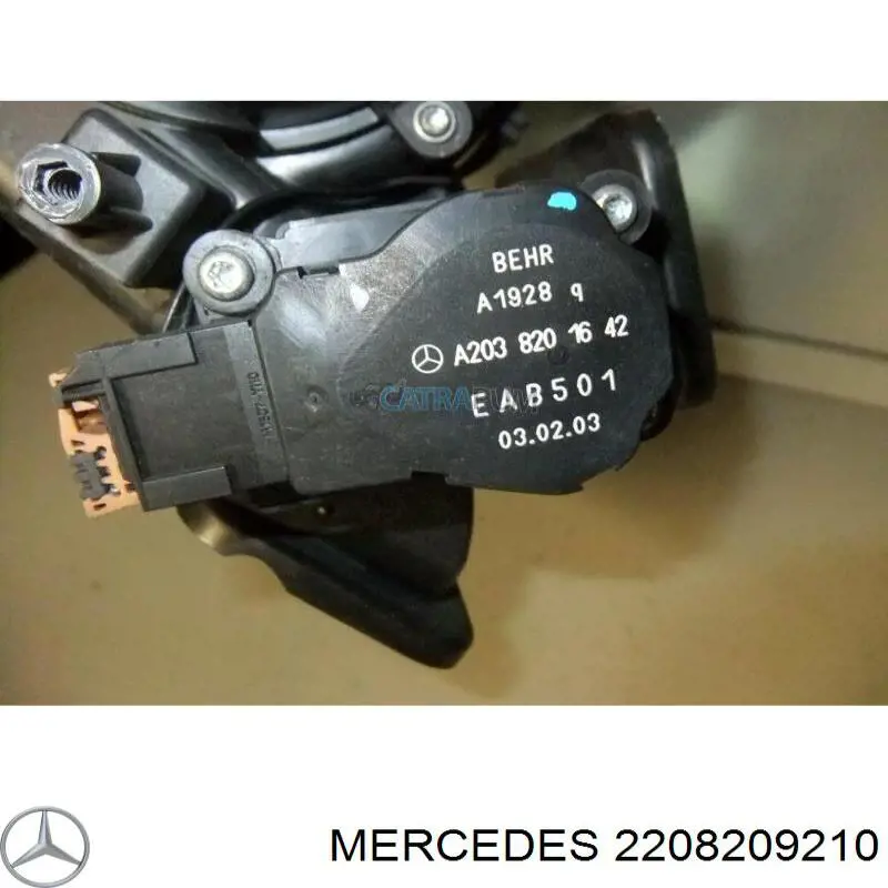Resistor (resistência) de ventilador de forno (de aquecedor de salão) Mercedes 2208209210 preço, a partir de 43,15 USD