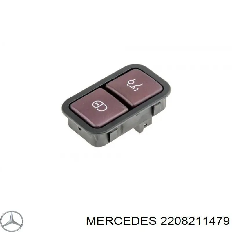 Botão de salão de acionamento de tampa de porta-malas (de 3ª/5ª porta (de tampa de alcapão) Mercedes 2208211479 preço, a partir de 42,46 USD