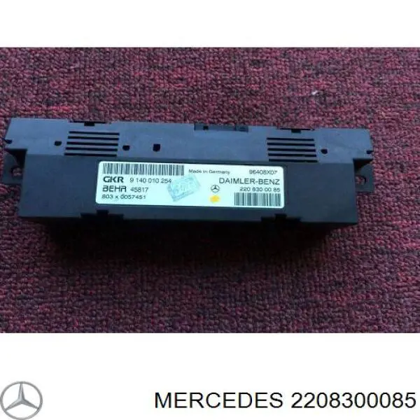 Unidade de controlo dos modos de aquecimento/condicionamento Mercedes 2208300085 preço, a partir de 45,97 USD